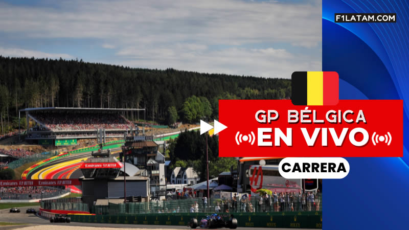 Carrera del Gran Premio de Bélgica - ¡EN VIVO!