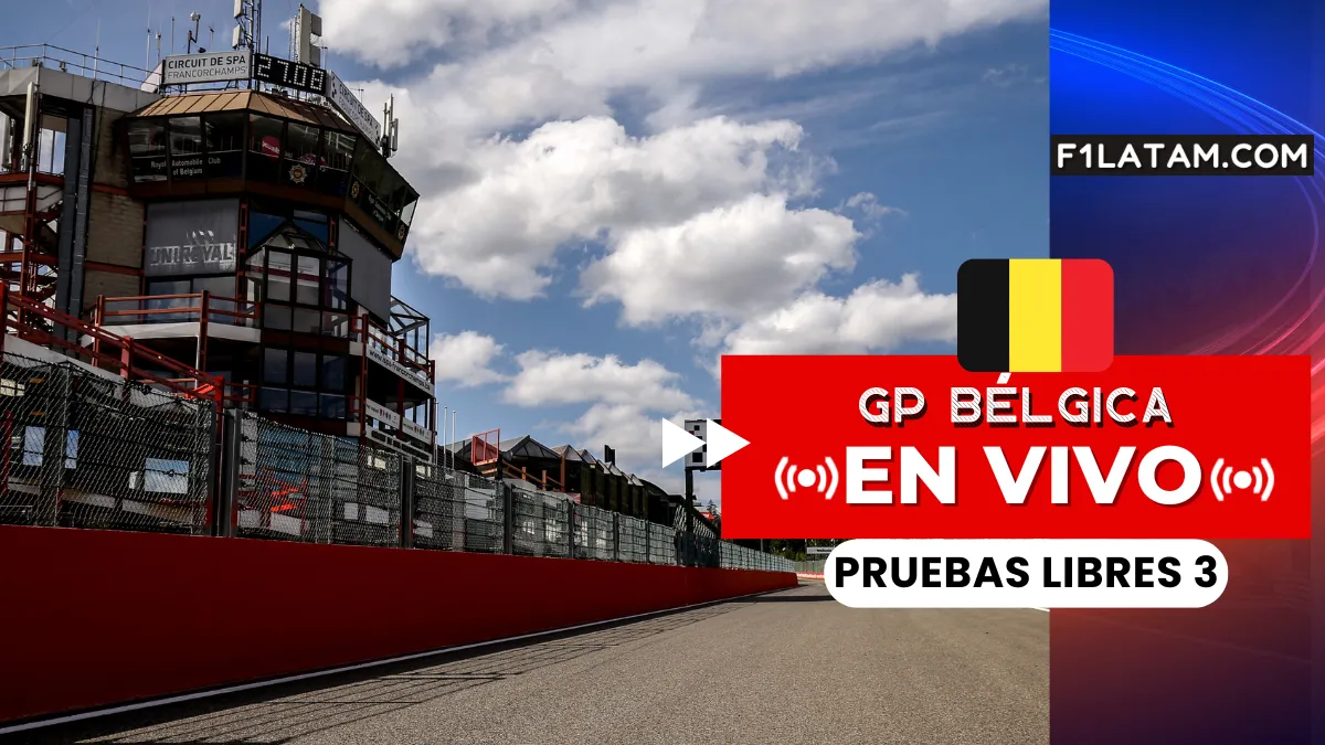 Tercera sesión de pruebas libres del Gran Premio de Bélgica  - ¡EN VIVO!