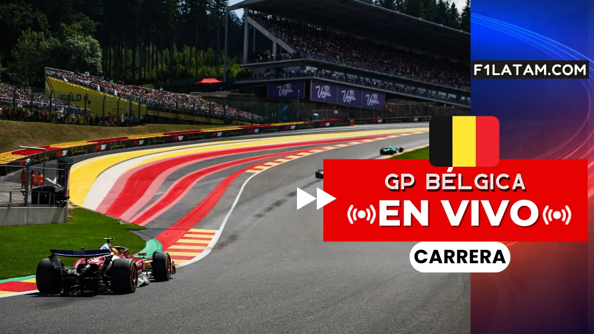 Carrera del Gran Premio de Bélgica F1 - ¡EN VIVO!