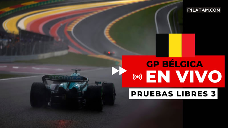 Tercera sesión de pruebas libres del Gran Premio de Bélgica - ¡EN VIVO! 