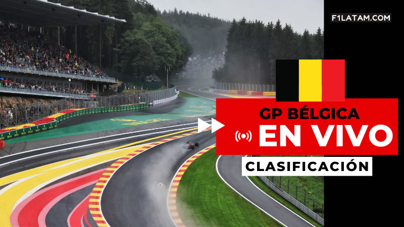 Clasificación del Gran Premio de Bélgica - ¡EN VIVO! 