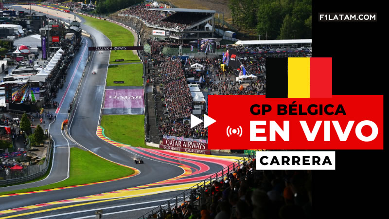 Carrera del Gran Premio de Bélgica - ¡EN VIVO! 
