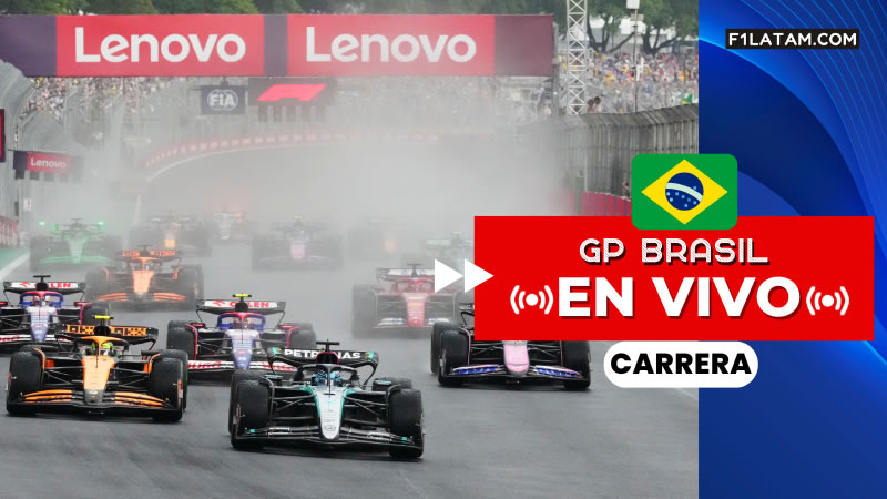 Carrera del Gran Premio de Brasil - ¡EN VIVO!