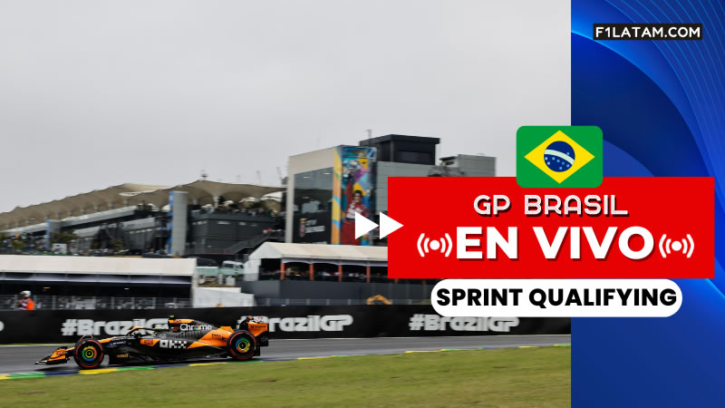 Sprint Qualifying del Gran Premio de Brasil - ¡EN VIVO!