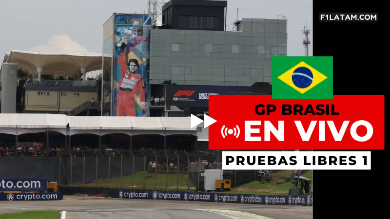 Primera sesión de pruebas libres del Gran Premio de Brasil - ¡EN VIVO! 