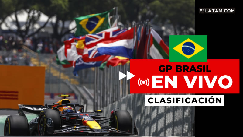 Clasificación del Gran Premio de Brasil - ¡EN VIVO! 
