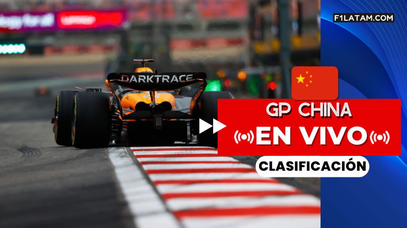 Clasificación del Gran Premio de China - ¡EN VIVO! 