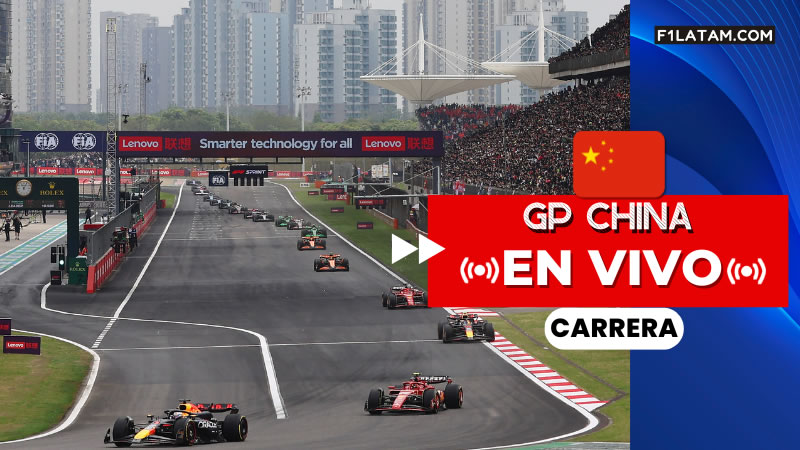 Carrera del Gran Premio de China - ¡EN VIVO! 