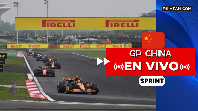 Sprint del Gran Premio de China - ¡EN VIVO! 