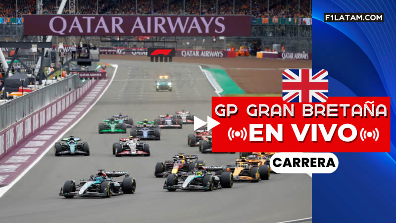 Carrera del Gran Premio de Gran Bretaña - ¡EN VIVO!