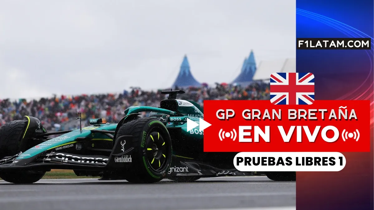 Primera sesión de pruebas libres del Gran Premio de Gran Bretaña - ¡EN VIVO!