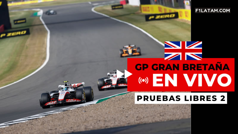 Segunda sesión de pruebas libres del Gran Premio de Gran Bretaña - ¡EN VIVO! 
