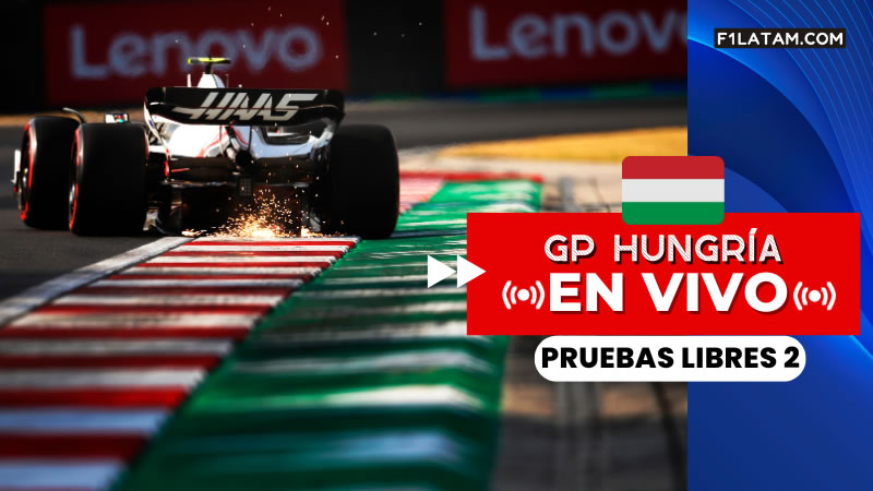 Segunda sesión de pruebas libres del Gran Premio de Hungría - ¡EN VIVO!
