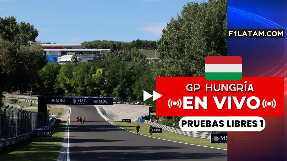 Primera sesión de pruebas libres del Gran Premio de Hungría - ¡EN VIVO!