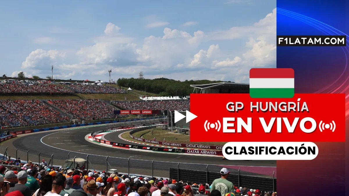 Clasificación del Gran Premio de Hungría F1 - ¡EN VIVO!