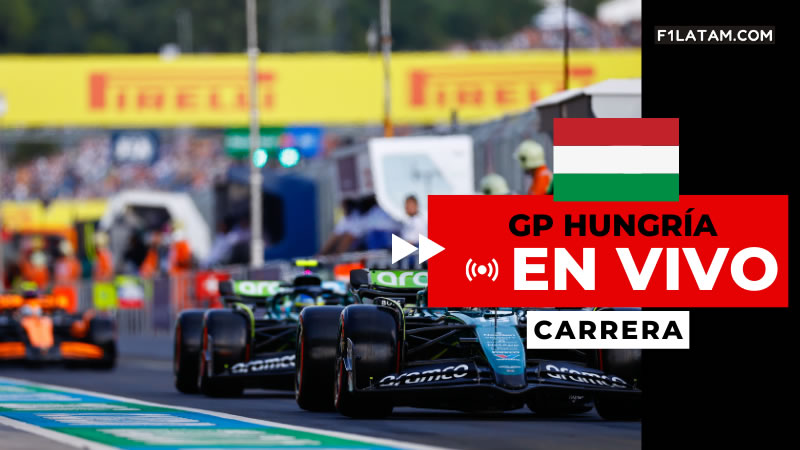 Carrera del Gran Premio de Hungría - ¡EN VIVO! 