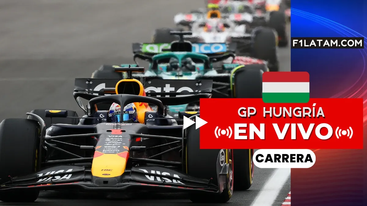 Carrera del Gran Premio de Hungría F1 - ¡EN VIVO!