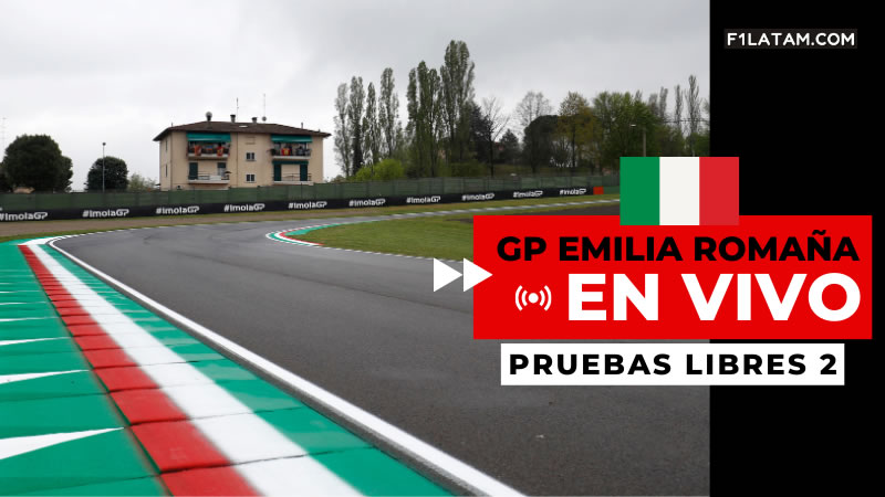 Segunda sesión de pruebas libres del Gran Premio de Emilia Romaña - ¡EN VIVO!
