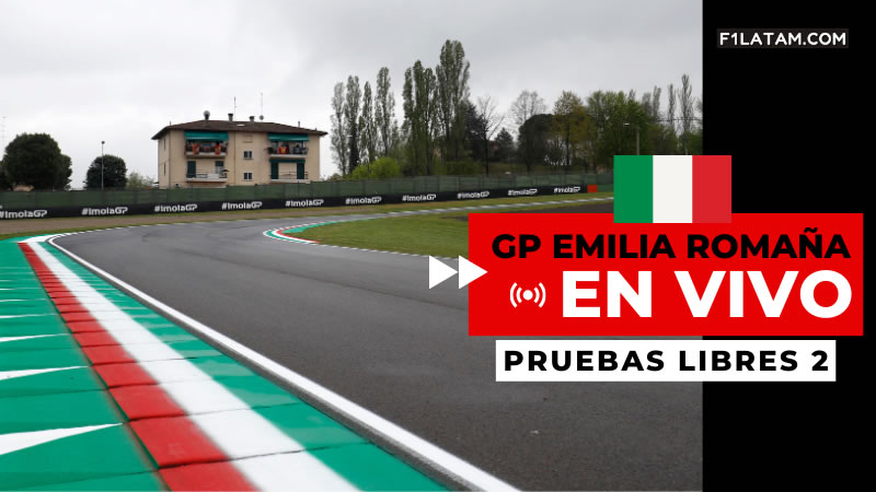 Segunda sesión de pruebas libres del Gran Premio de Emilia Romaña - ¡EN VIVO! 