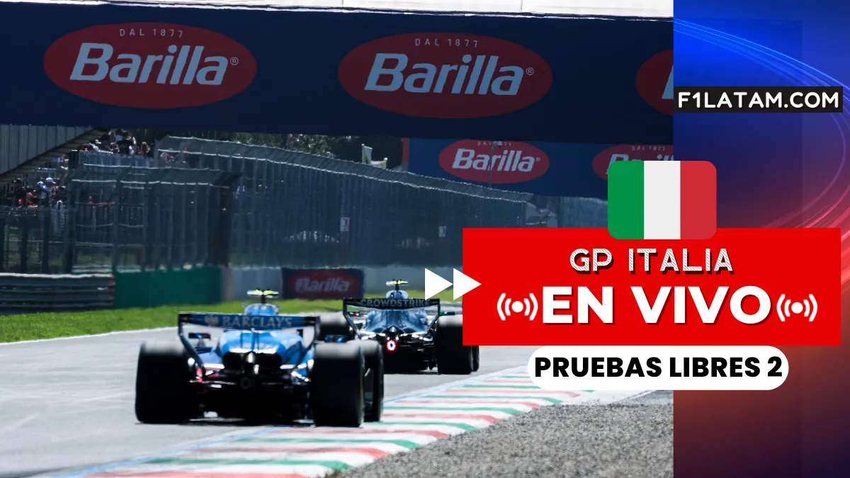 Segunda sesión de pruebas libres del Gran Premio de Italia - ¡EN VIVO!