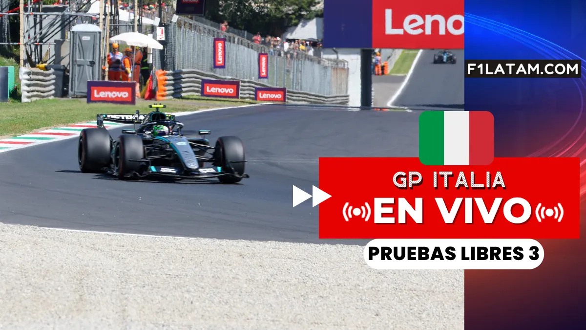Tercera sesión de pruebas libres del Gran Premio de Italia - ¡EN VIVO!