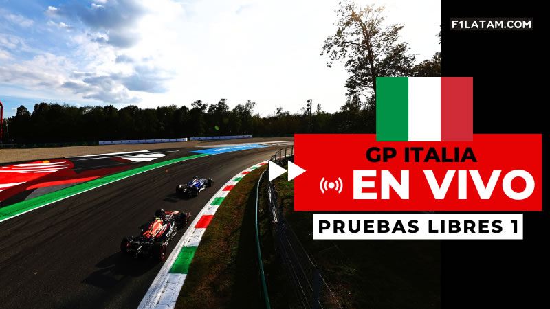 Primera sesión de pruebas libres del Gran Premio de Italia - ¡EN VIVO! 