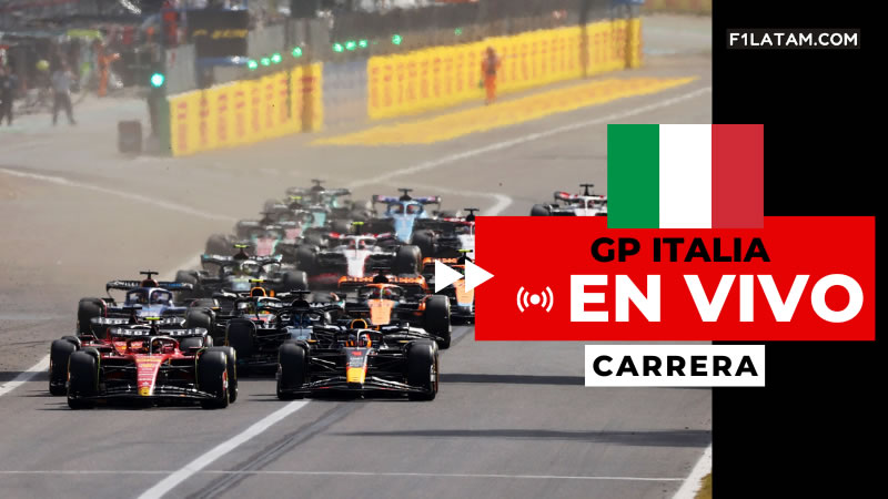 Carrera del Gran Premio de Italia - ¡EN VIVO! 