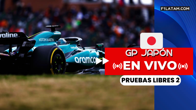 Segunda sesión de pruebas libres del Gran Premio de Japón - ¡EN VIVO!