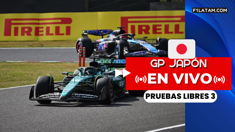 Tercera sesión de pruebas libres del Gran Premio de Japón - ¡EN VIVO! 