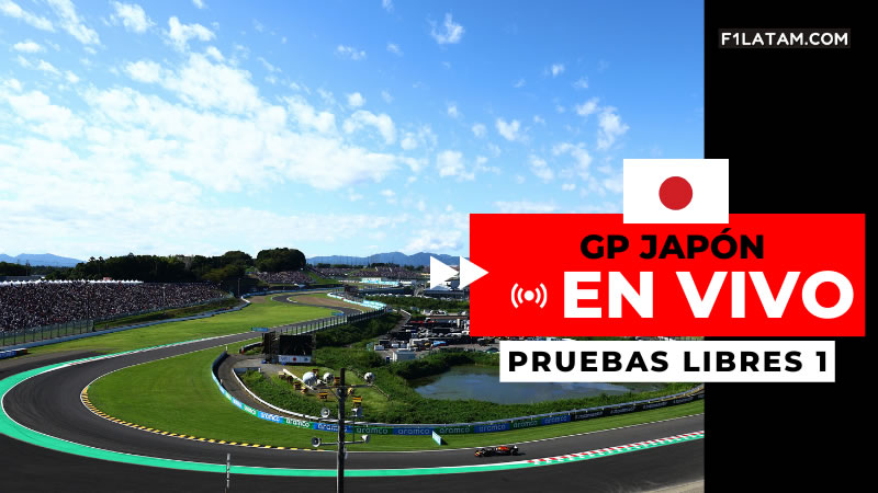 Primera sesión de pruebas libres del Gran Premio de Japón - ¡EN VIVO! 