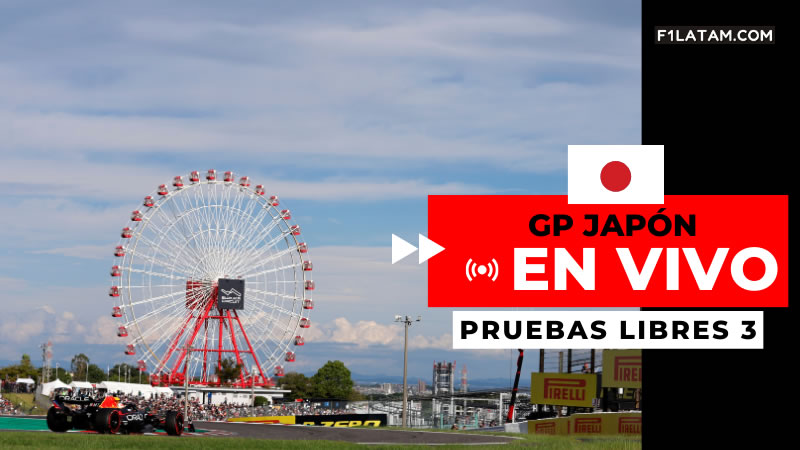 Tercera sesión de pruebas libres del Gran Premio de Japón - ¡EN VIVO! 