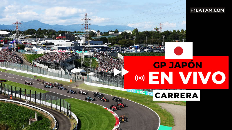 Carrera del Gran Premio de Japón - ¡EN VIVO! 