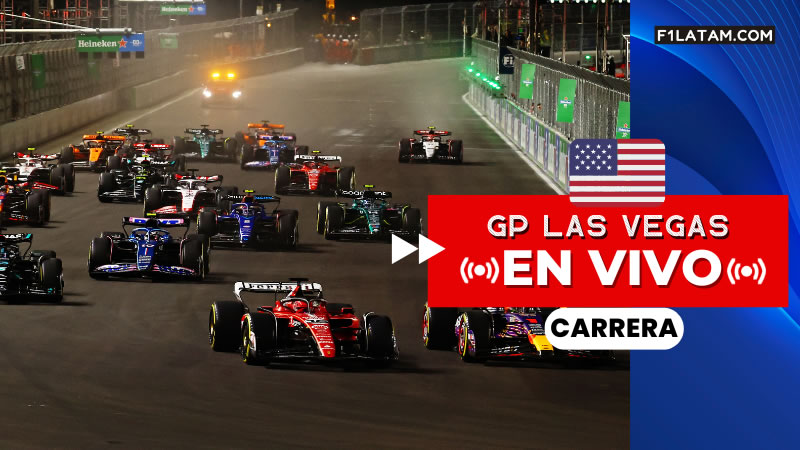 Carrera del Gran Premio de Las Vegas - ¡EN VIVO!