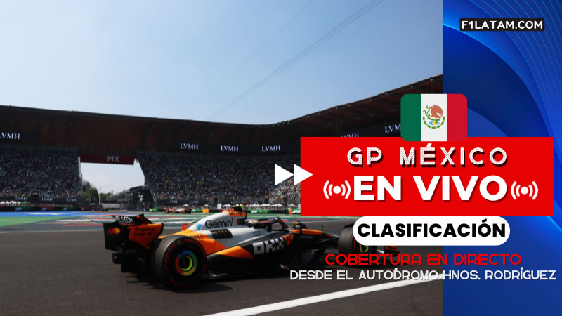 Clasificación del Gran Premio de México - ¡EN VIVO!