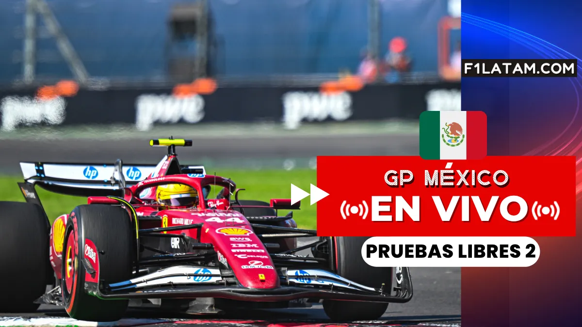 Segunda sesión de pruebas libres del Gran Premio de México - ¡EN VIVO!