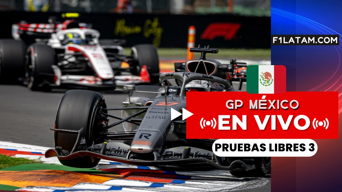 Tercera sesión de pruebas libres del Gran Premio de México - ¡EN VIVO!