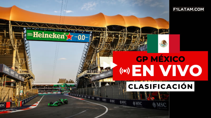 Clasificación del Gran Premio de México - ¡EN VIVO! 
