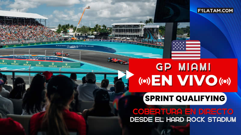 Sprint Qualifying del Gran Premio de Miami - ¡EN VIVO!