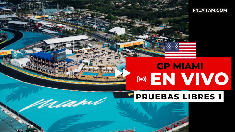 Primera sesión de pruebas libres del Gran Premio de Miami - ¡EN VIVO!