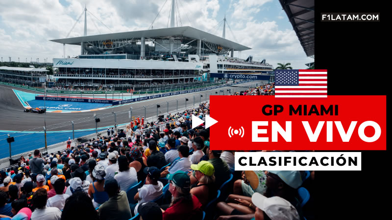 Clasificación del Gran Premio de Miami - ¡EN VIVO! 