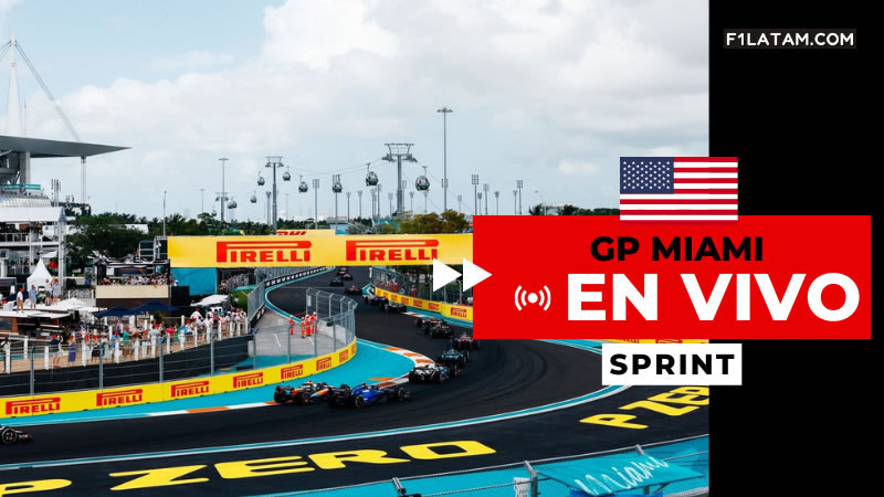 F1 Sprint del Gran Premio de Miami - ¡EN VIVO!