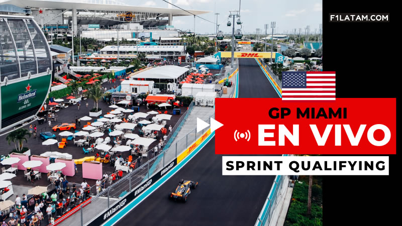 Sprint Qualifying del Gran Premio de Miami - ¡EN VIVO! 