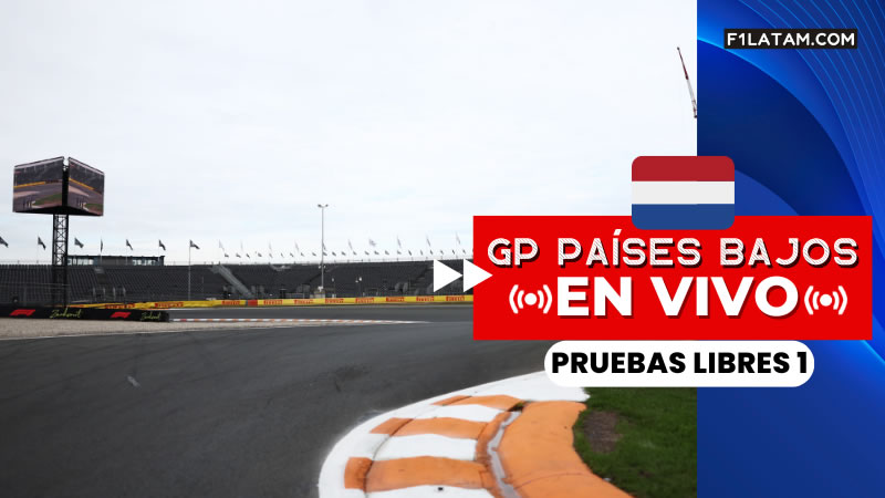 Primera sesión de pruebas libres del Gran Premio de Países Bajos - ¡EN VIVO!