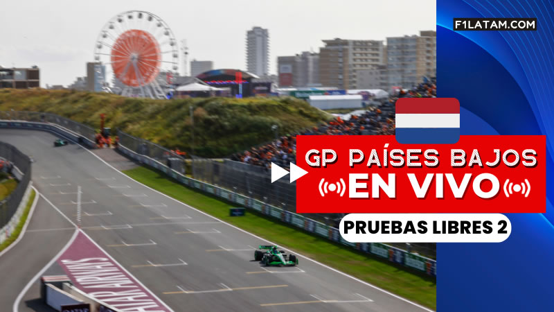 Segunda sesión de pruebas libres del Gran Premio de Países Bajos - ¡EN VIVO!