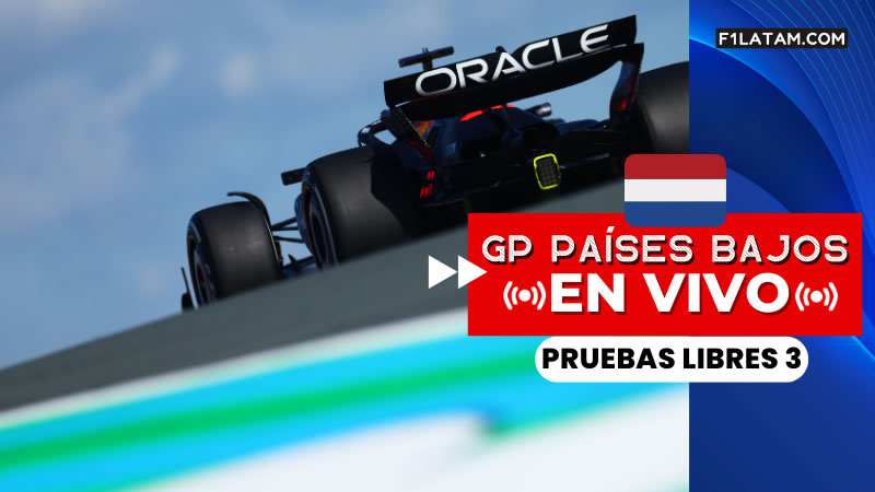 Tercera sesión de pruebas libres del Gran Premio de Países Bajos - ¡EN VIVO!