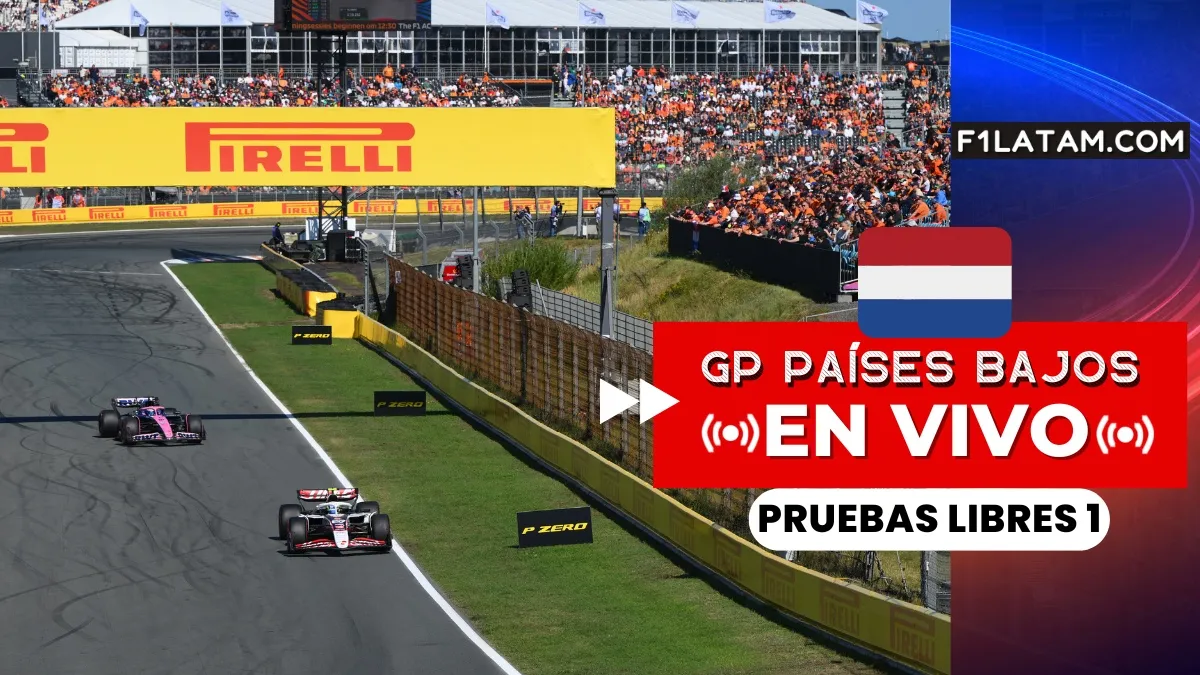 Primera sesión de pruebas libres del Gran Premio de Países Bajos - ¡EN VIVO!