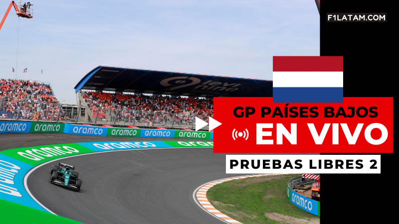 Segunda sesión de pruebas libres del Gran Premio de Países Bajos - ¡EN VIVO! 