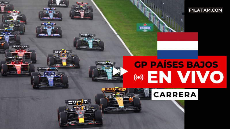 Carrera del Gran Premio de Países Bajos - ¡EN VIVO! 