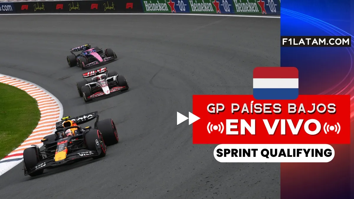 Sprint Qualifying del Gran Premio de Países Bajos - ¡EN VIVO!