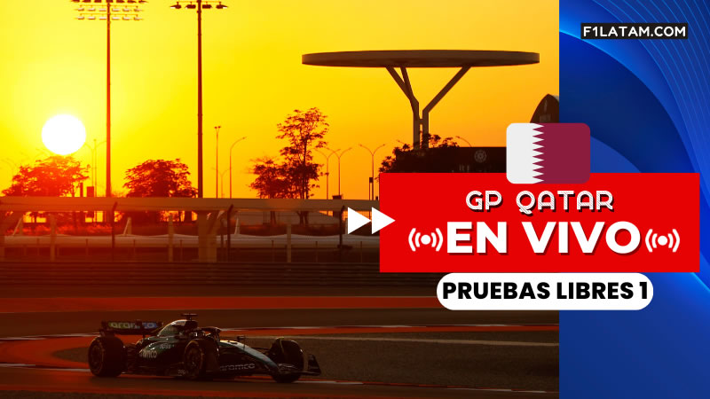 Primera sesión de pruebas libres del Gran Premio de Qatar - ¡EN VIVO!